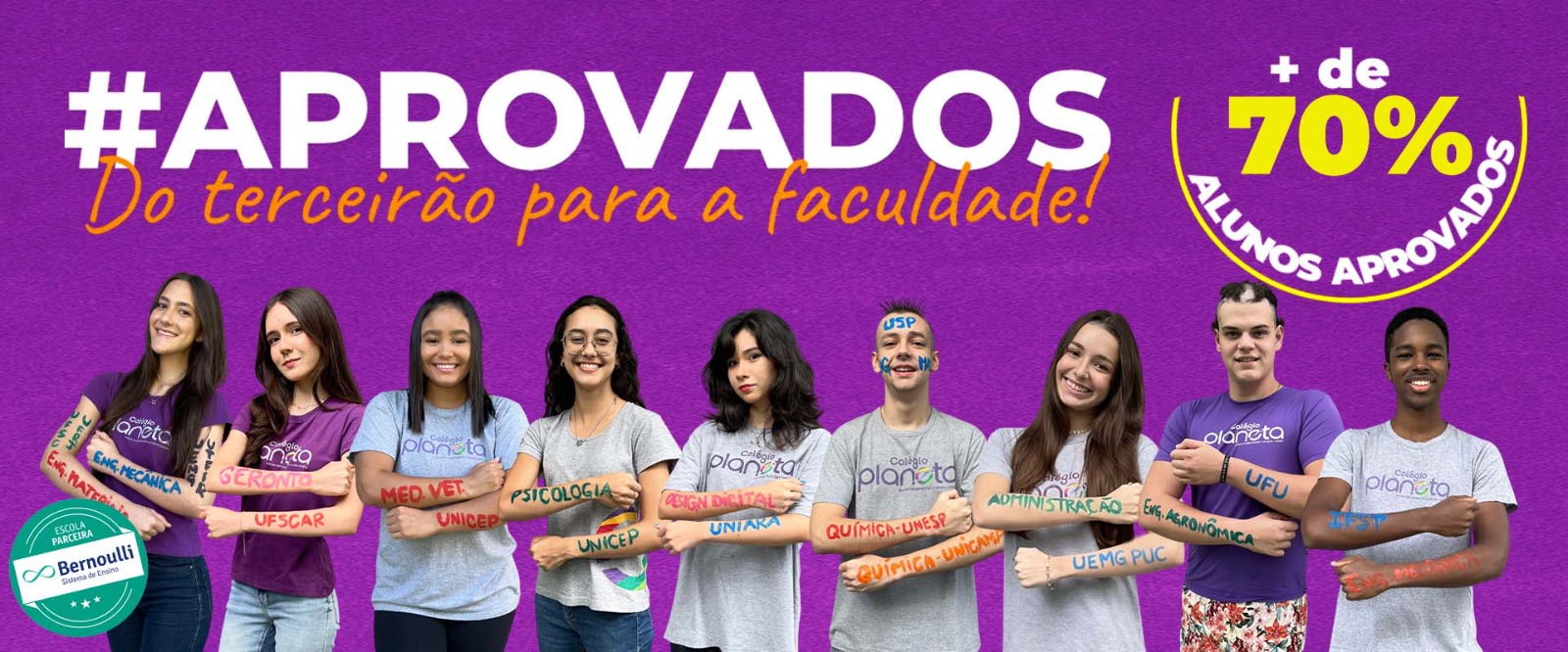 banner aprovados colegio planeta